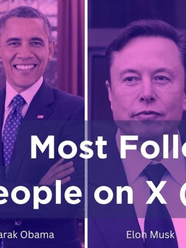 Top 7 Most Followed Accounts on Twitter / X