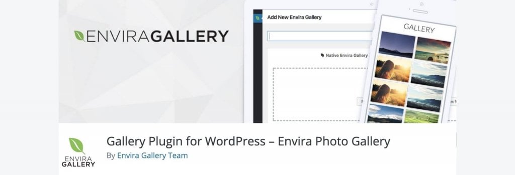 Envira Gallery WordPress plugin billboard