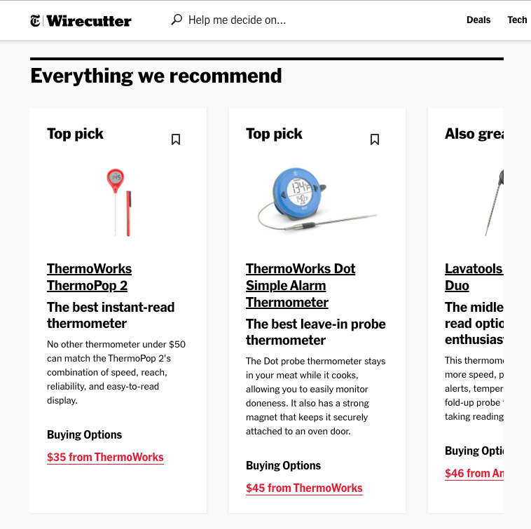 Wirecutter retail media